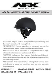 AFX FX-200 Owner's Manual
