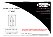 Insignia GT9012 Installation Manual