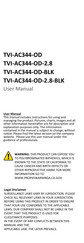 Nace TVI-AC344-OD-2.8-BLK User Manual