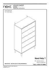 Next 622698 Assembly Instructions Manual