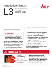 Valore L3 1800KN Installation Manual