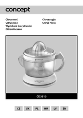 Concept2 CE 3510 Operating Manual
