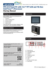 Advantech COASTIPC PPC-412 Startup Manual