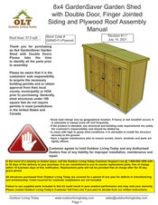 OLT GS84D-FJ-Plywood Assembly Manual