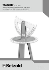 Betzold Theodolit 86576 User Instructions