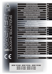 Master BCM 191AU User And Maintenance Book