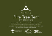 Tentsile Flite Tree Tent Owner's Manual