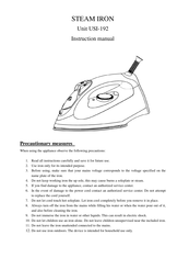 UNIT ELECTRONICS USI-192 Instruction Manual
