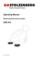 STOLZENBERG KSE 910 Operating Manual