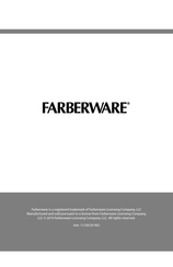 Farberware FHSC600B Instruction Manual