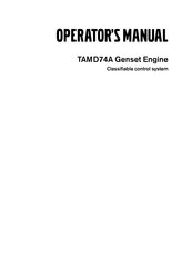 Volvo Penta TAMD74A Operator's Manual