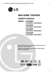 LG LM-D2960 Owner's Manual