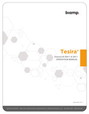 Biamp TesiraLUX OH-1 Operation Manual