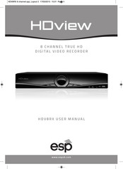 ESP HDVIEW HDV8RX User Manual
