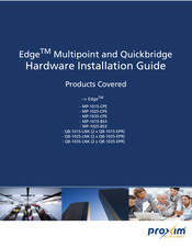 Proxim Edge QB-1025-LNK Hardware Installation Manual