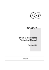 Bruker BSMS/2 Technical Manual