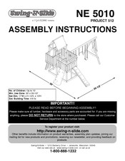 Swing-N-Slide NE 5010 Assembly Instructions Manual