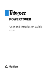Haltian Thingsee POWERCOVER User And Installation Manual