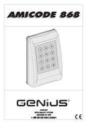 Genius AMICODE 868 Manual