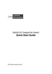 GIGA G4224Tv2 Quick Start Manual