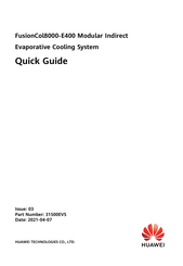 Huawei FusionCol8000-E400 Quick Manual