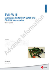 u-blox EVK-W16 User Manual