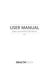 Dragon Touch NotePad T10M User Manual
