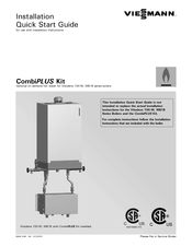 Viessmann CombiPLUS Kit Installation & Quick Start Manual