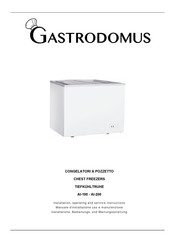 Gastrodomus AI-100 Installation, Operating And Service Instructions