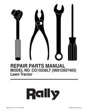 Rally CO15538LT Repair Parts Manual