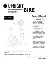 Northern Lights Fitness UG-7020 Owner's Manual