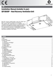 aerauliqa QR180ABP Installation Manual