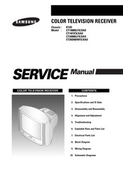 Samsung CT14F2FX/XAO Service Manual