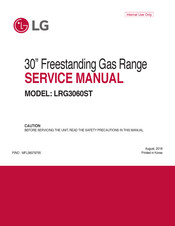 LG LRG3060ST Service Manual