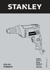 Stanley STDR4010 Manual