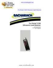 AC Tool Supply BACHARACH Tru Pointe 2100 Operation And Maintenance