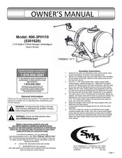 Sma 800-3PH110 Owner's Manual
