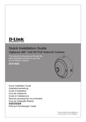D-Link DCS-4622 Quick Installation Manual
