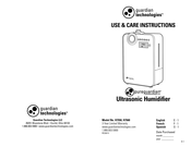 Guardian H7550 Use & Care Instructions Manual