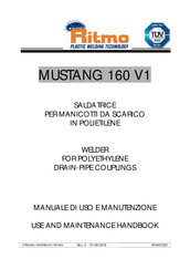 Ritmo MUSTANG 160 V1 Use And Maintenance Handbook
