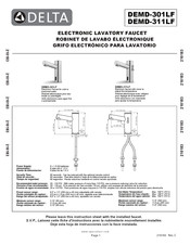 Delta DEMD-311LF Manual