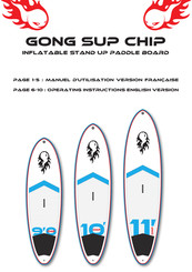 Gong SUP CHIP Operating Instructions Manual