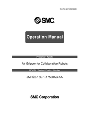 SMC Networks JMHZ2-16D-X7500AC-KA Series Operation Manual