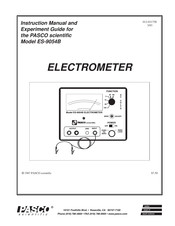 Pasco Scientific ES-9054B Instruction Manual And Experiment Manual