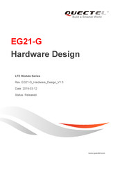 Quectel EG21-G Hardware Design