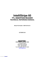 Magtek IntelliStripe 60 Technical Reference Manual