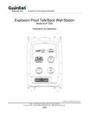 Guardian Telecom ExP-TBA Installation & Operation Manual