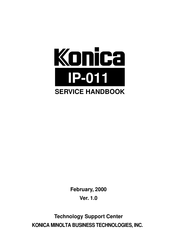 Konica Minolta IP-011 Service Handbook