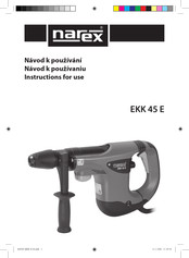 Narex EKK 45 E Instructions For Use Manual