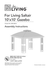 for Living Saltair 088-2280-2 Assembly Instructions Manual
